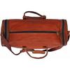 Goat Leather Tote Luggage Travel Vintage Duffel Gym Bag Men's Perfectly Crafted