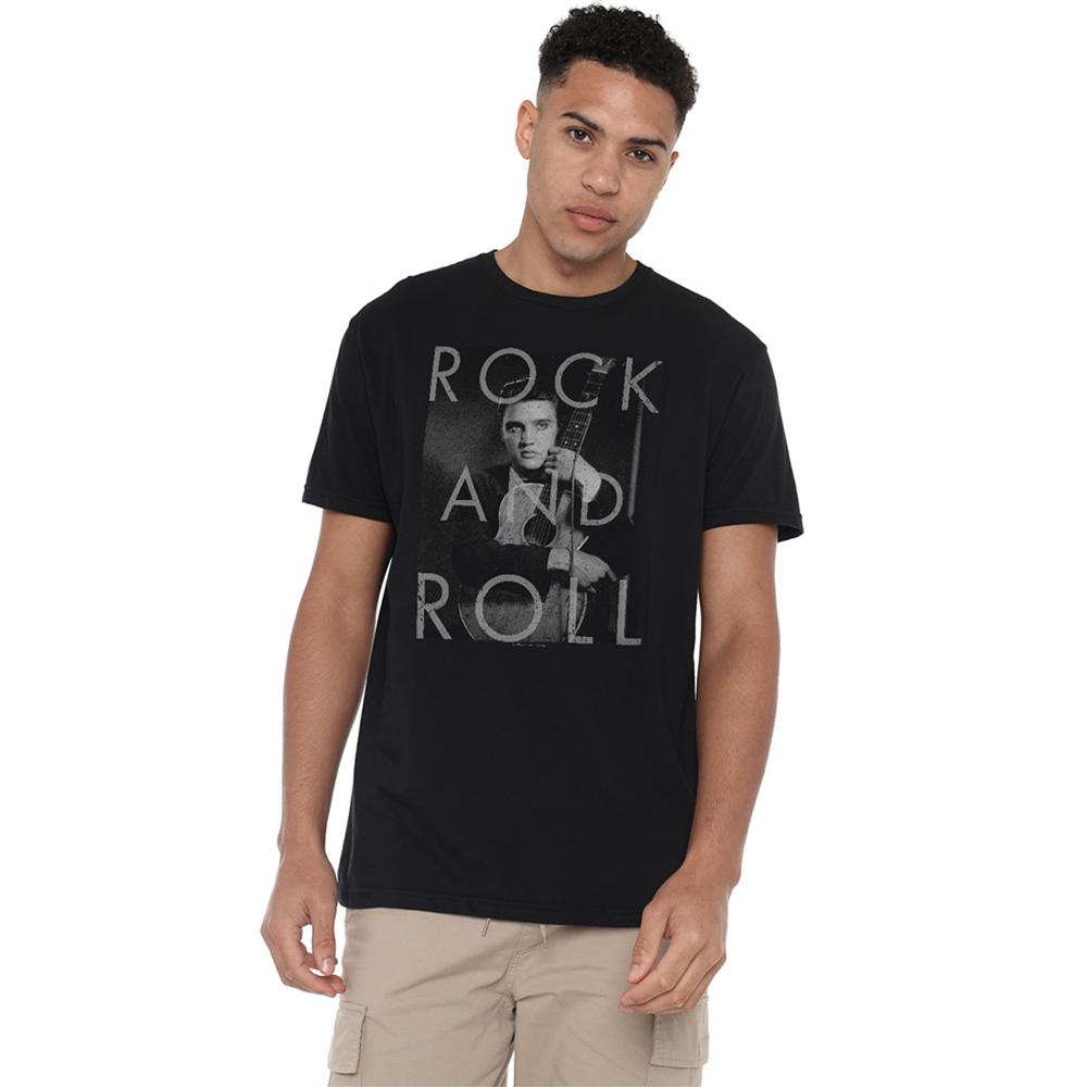 Elvis Presley Unisex Adult Rock And Roll T-Shirt