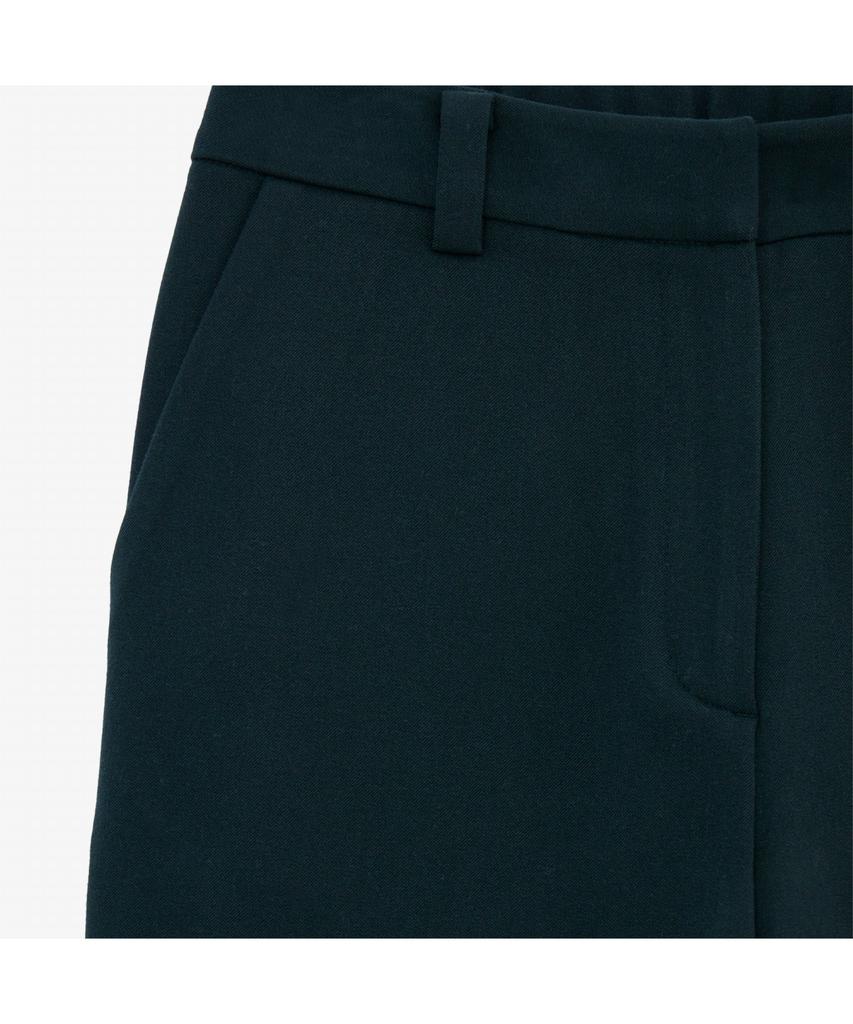 LACOSTE Women'S Straight Fw Flannel Crop Pants Hf671E-55N Yzp