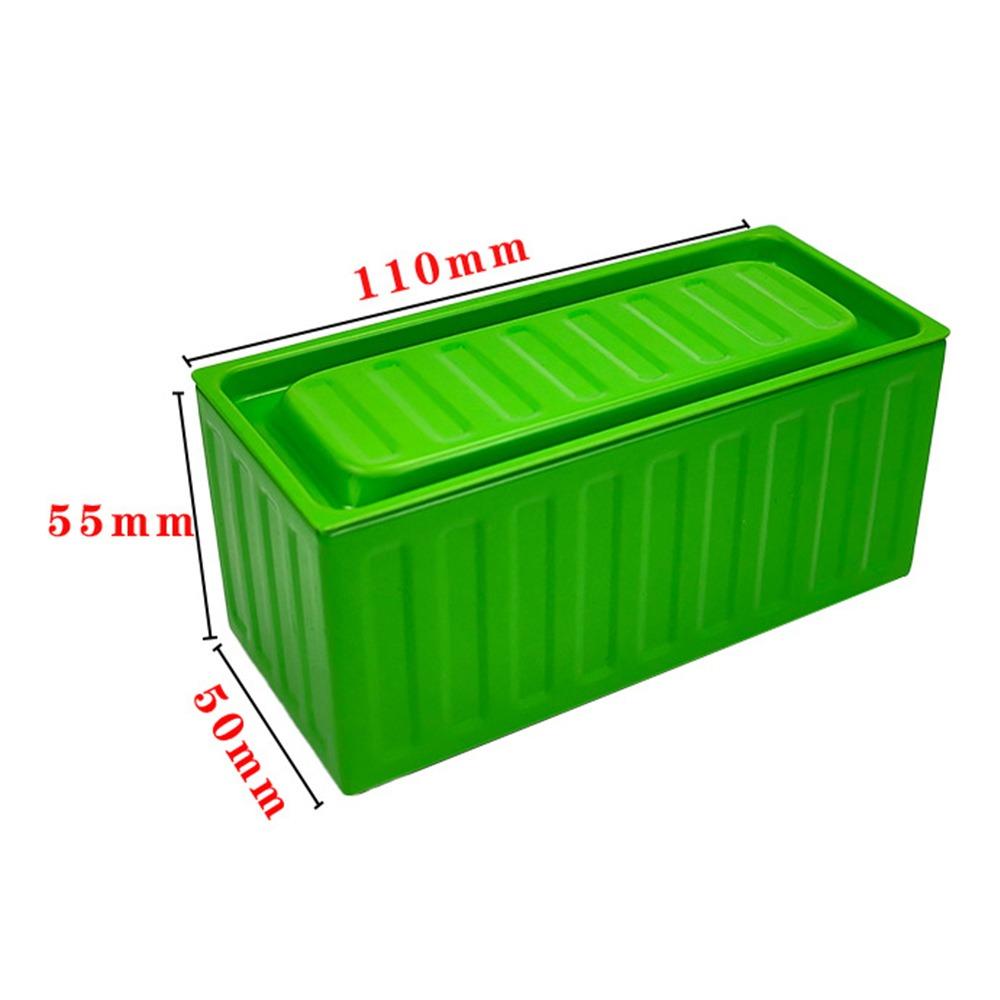 Wrought Iron Mini Container Model Retro Industrial Style Metal Box Tin Toy Storage Box Small Size Model Ornaments Mini Iron Box