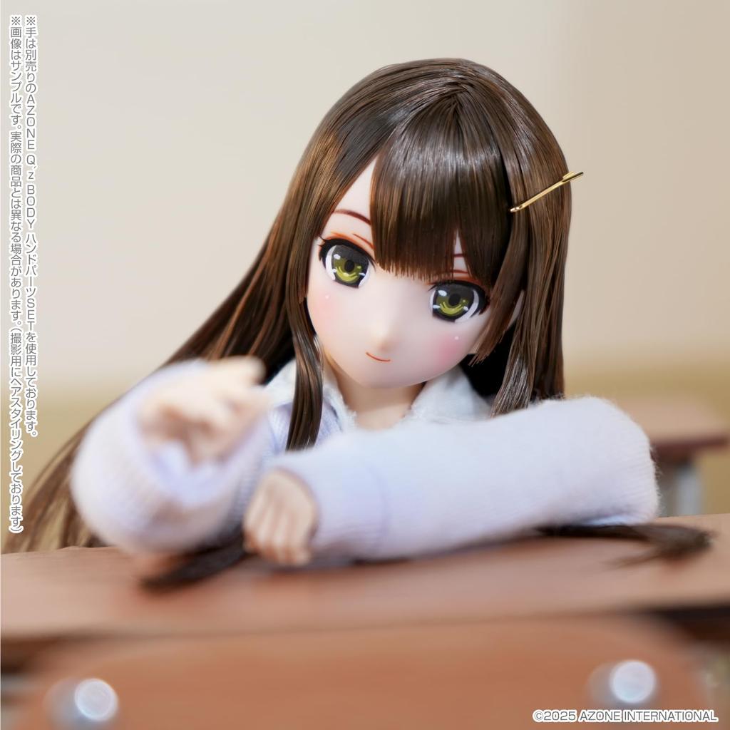 Azone International Kazuharu Kina School Uniform Collection Yui Scale Movable 248mm 1/6 Pre-painted Doll, Approx.