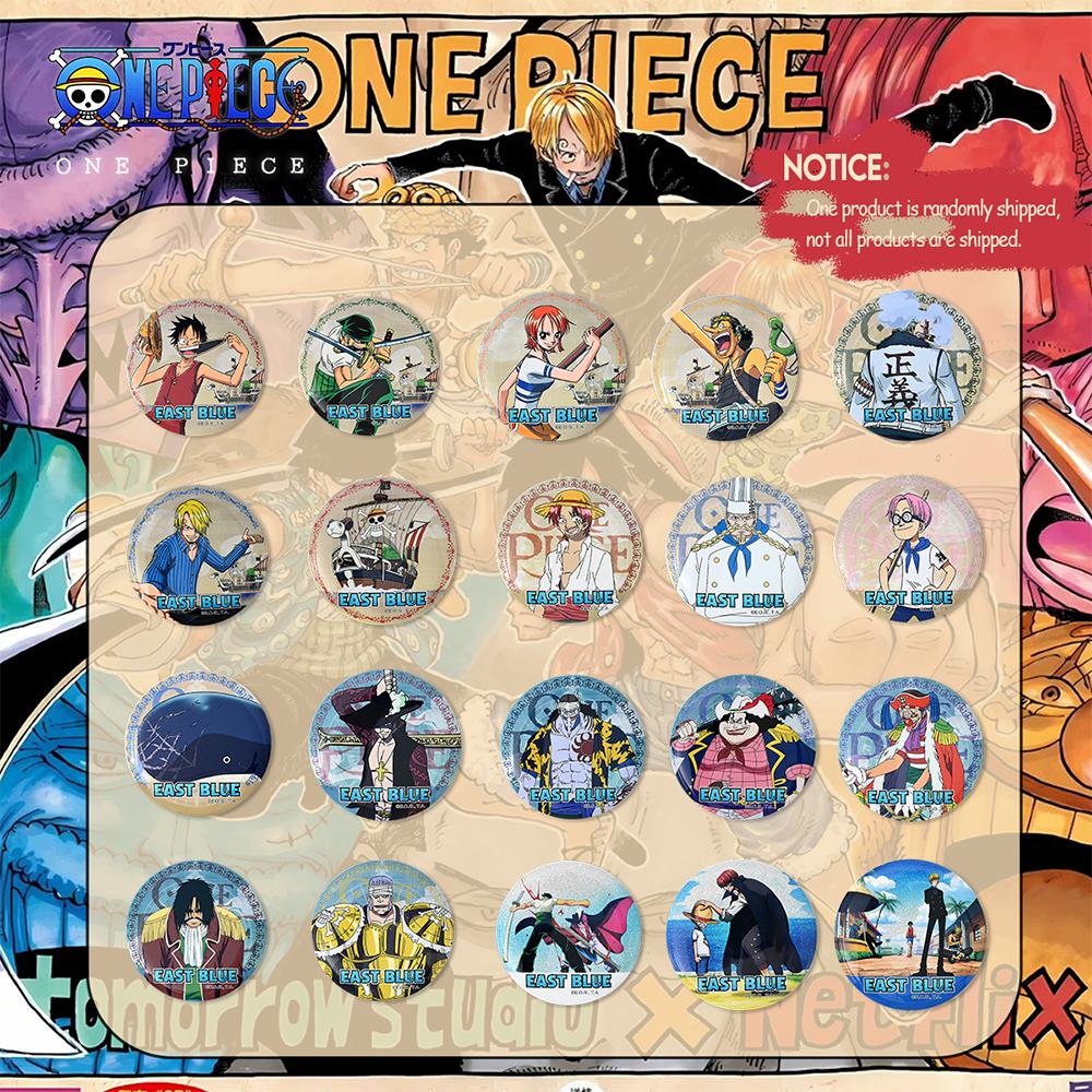 1pc Officially One Piece 1st Series: East Blue Arc Badge Blind Box with Hidden Variant | Anime Collectible | Great Gift Idea