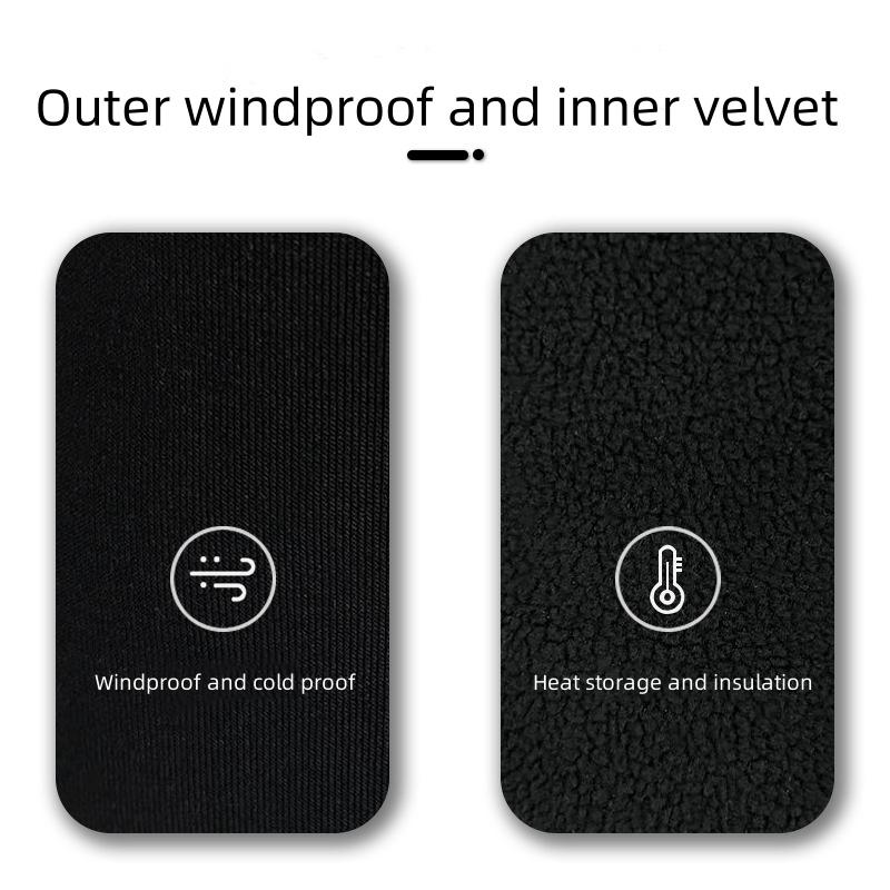 Outdoor Cycling Winter Sports Equipment Thick Ski Windproof Cover Men's and Women's Cycling Warm and Face Protective Headgear