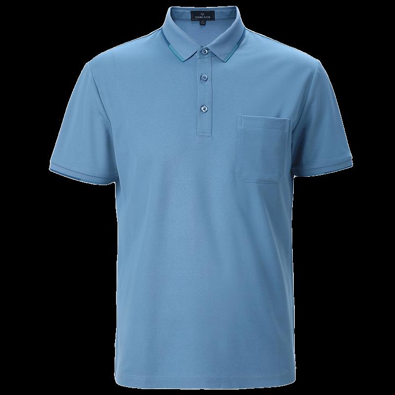 Yarun Men's Blended Contrast Polo Shirt