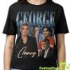 GEORGE CLOONEY SHIRT, George Timothy Clooney Retro 90s Bootleg Homage Merch, George Clooney Rap Tee Fan Gift, George Clooney Vintage T-Shirt