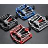 WEST BIKING Bicycle Ultralight Pedals 3 Bearings MTB 7075 Aluminum Alloy Flat Pedals Road Bike Non-Slip Colorful Cycling Pedals