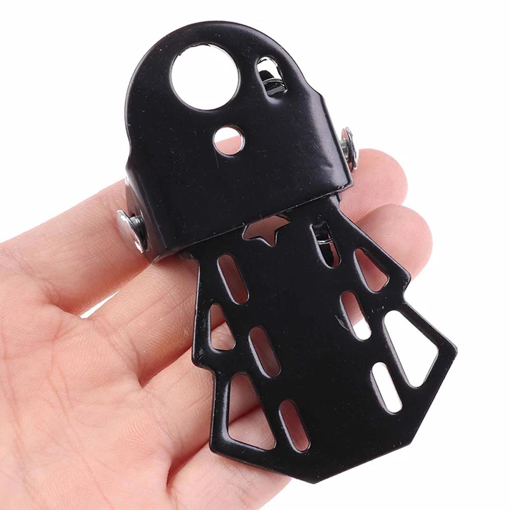 Parts Cycling Road Bike Folding Metal Black Bicycle Foot Pegs Footrests Bike Pedals Rear Seat