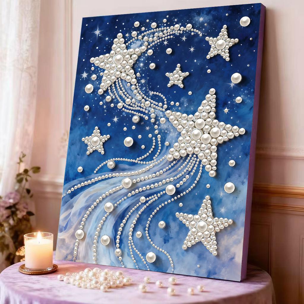 Sunflower Pearl Painting Diy Self-Adhesive Pearl Rose Flower Animal Table Decorative Painting For Friends And Girlfriends Gifts