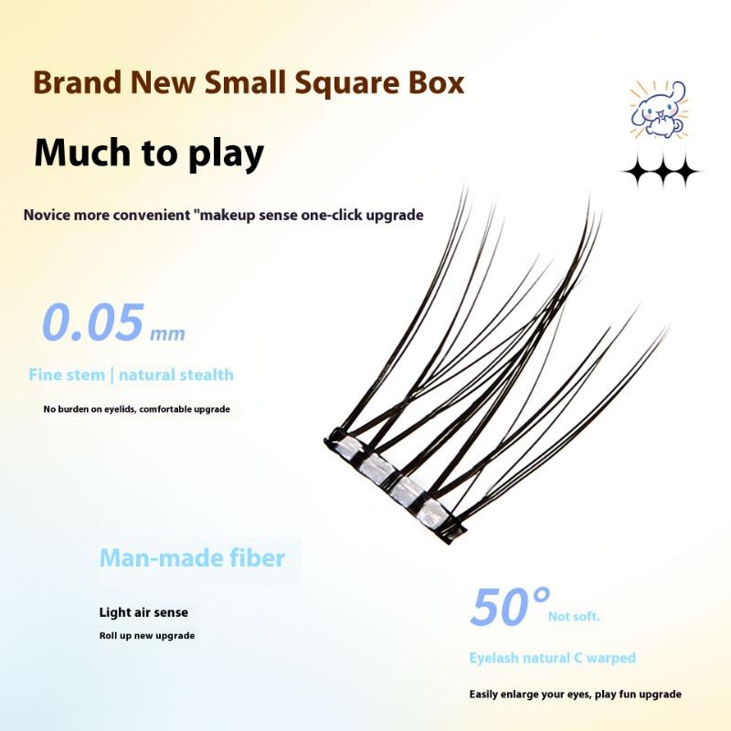 Zodiac Series Non-adhesive False Eyelashes Single Cluster Thick Self-adhesive Non-adhesive Eyelashes
