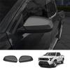 Car Side Rearview Mirror Cover Trim Frame For Toyota TACOMA 2024 Side Mirror Caps Car Exterior Parts Component Carbon Fiber