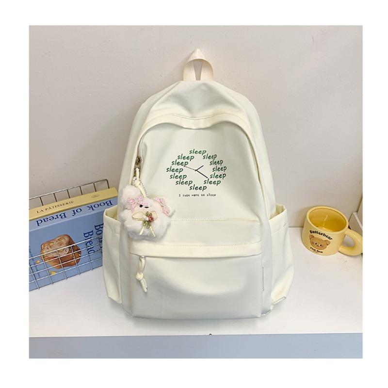 School Bag New Fresh and Sweet Dopamine Candy Color Backpack Junior High School Students Lightweight Large Capacity Backpack