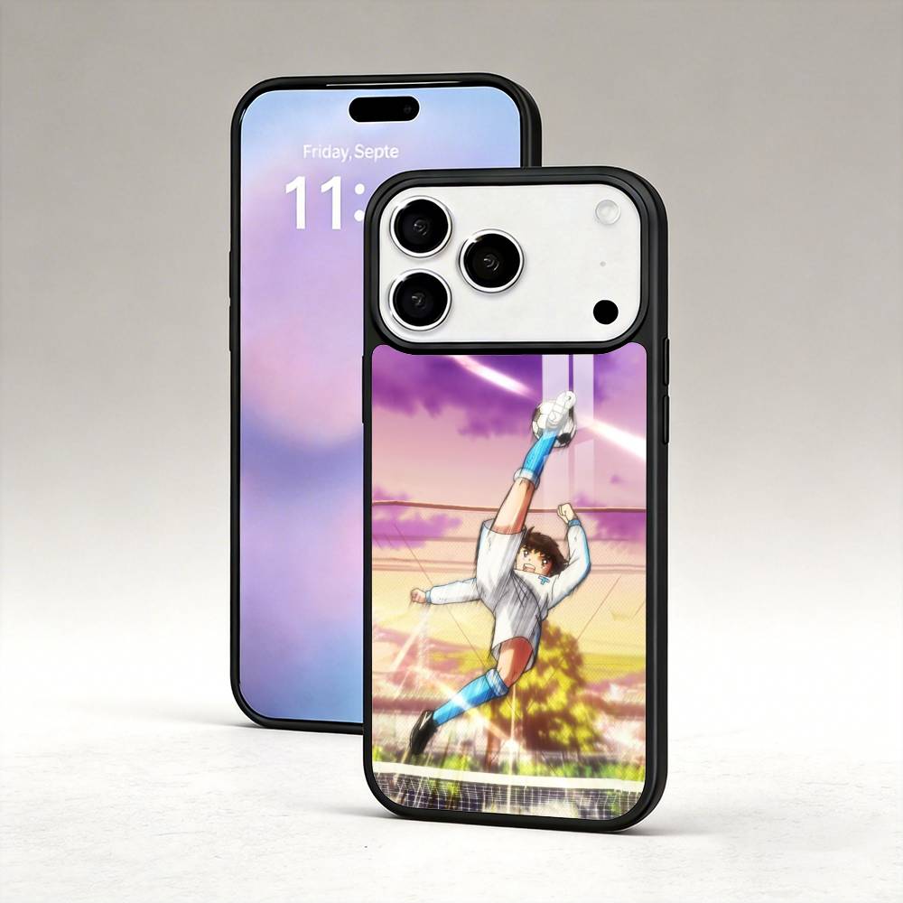 Anime C-captain T-tsubasa Phone Case For iPhone 17,16,15,14,13,12,Pro,Max For Magsafe Magnetic Wireless Charging