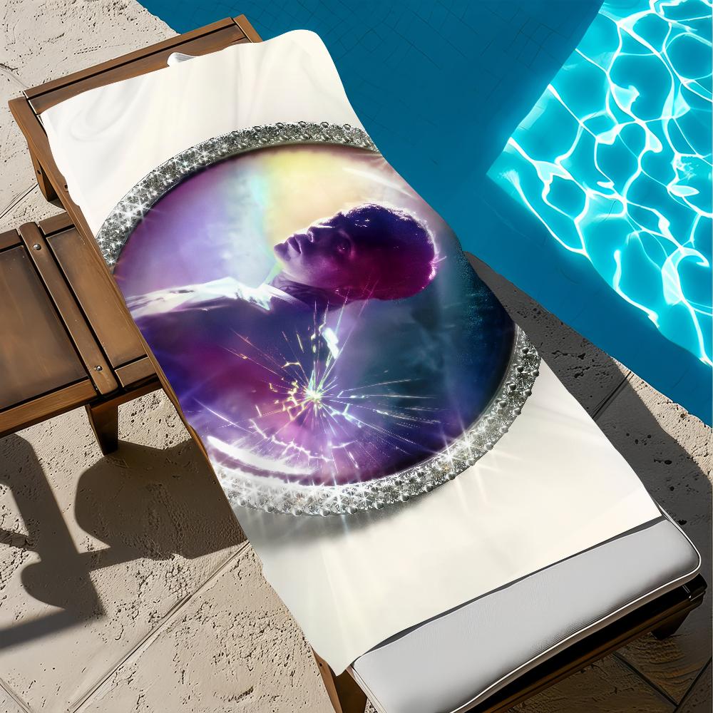 T-Tony Singer B-boy TRAUMa Towel Beach Quick Dry Soft Pool Towels Gift for Travel Gym Shower Camping Sports