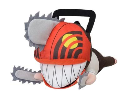 JAIA Chainsaw Man Lying Down Special Plush Toy Man “Chainsaw & Pochita” (Chainsaw Man)