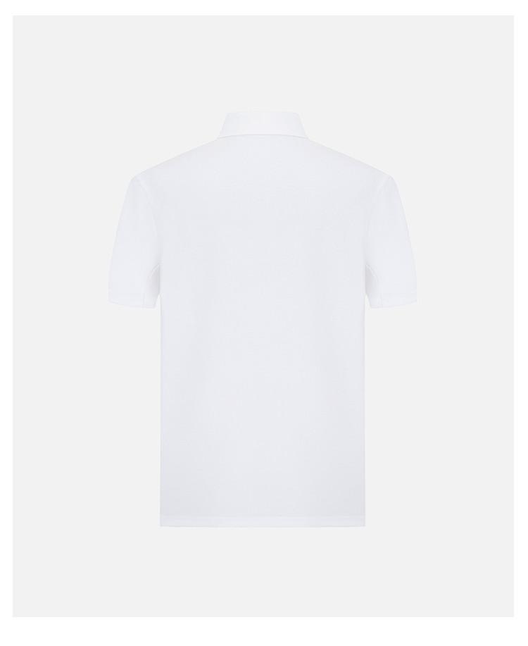 [Classic 3D Letter Version] 26 Spring/Summer Solid Color Simple High End Men's Short Sleeve Polo Shirt