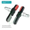 2 Pcs Robust Hard Wearing Rubber 70Mm V Brake Pads For Metal Rim Fit Wet Dry Conditions