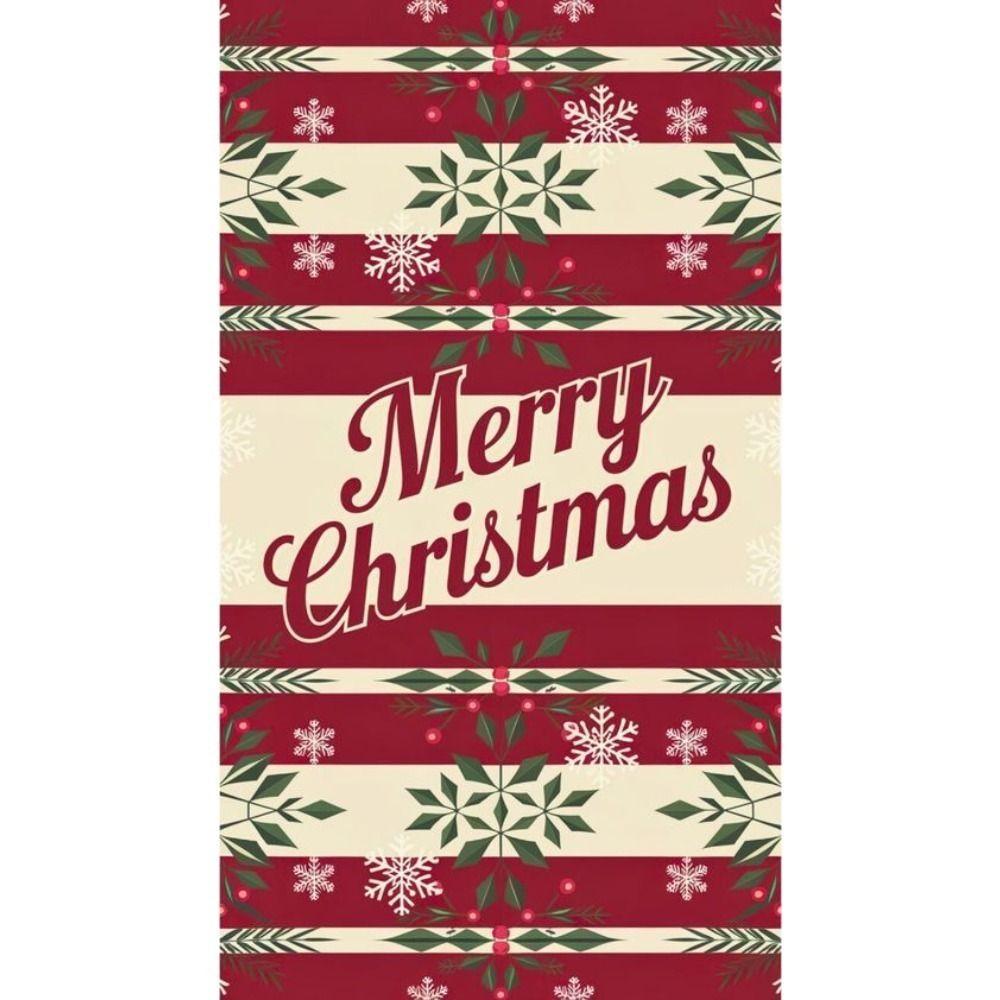 Vintage Christmas Metal Tin Sign Home Festive Wall Decor