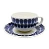 ARABIA 24h TUOKIO Tea/Coffee Cup & Saucer, 0.26L (Parallel Import)