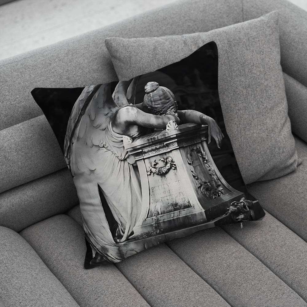 EEvanescence Fallen AAmy Lee Pillow Case Sofa Living Room Bedroom Headboard Backrest Cushion Square Cushion Nap Time