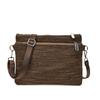 Canvas Clutch Bag Women's New Simple Trend Casual Fashion Solid Color Shoulder Crossbody Small Square Bag Women