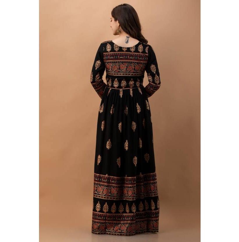 Indian Pakistani Top Tunic Anarkali Gown Bollywood Party Wear Ethnic Long Kurti Women