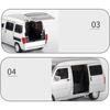 Modele de vehicule la scară 1/32 pentru litera inițială WULING Fan MPV Model metalic de mașină Sunete și lumină Trage înapoi Jucărie Cadou sofisticat