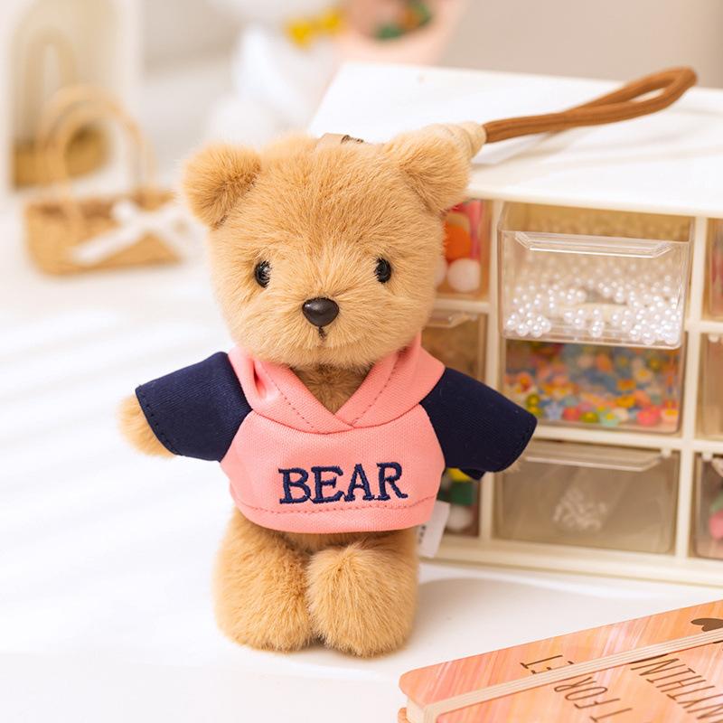 Hug Baby Bear Beni Pendant Sweatshirt Bear Doll Pendant Skirt Teddy Bear Plush Toy Couple Hanging Decoration