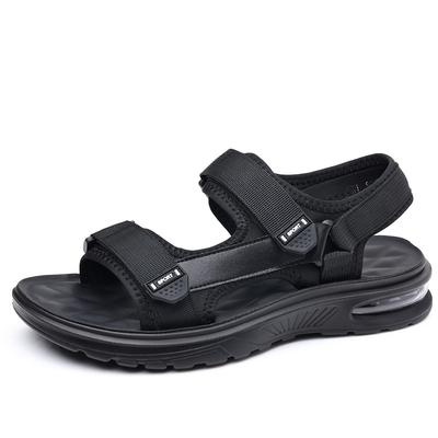 Fashion Outwear Air Cushion Sandals for Men 2025 Summer New Sports Beach Shoes Male Fashion Casual Black Platform Sandals Man