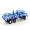 MASSDI 1/64 Old Jiefang CA30/MV3 Military Transport Vehicle Alloy Motor Vehicle Diecast Metal Model Kids Xmas Gift Toys for Boys
