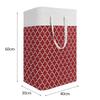 Foldable Cotton Linen Laundry Toy Storage Basket - Waterproof, Large Capacity