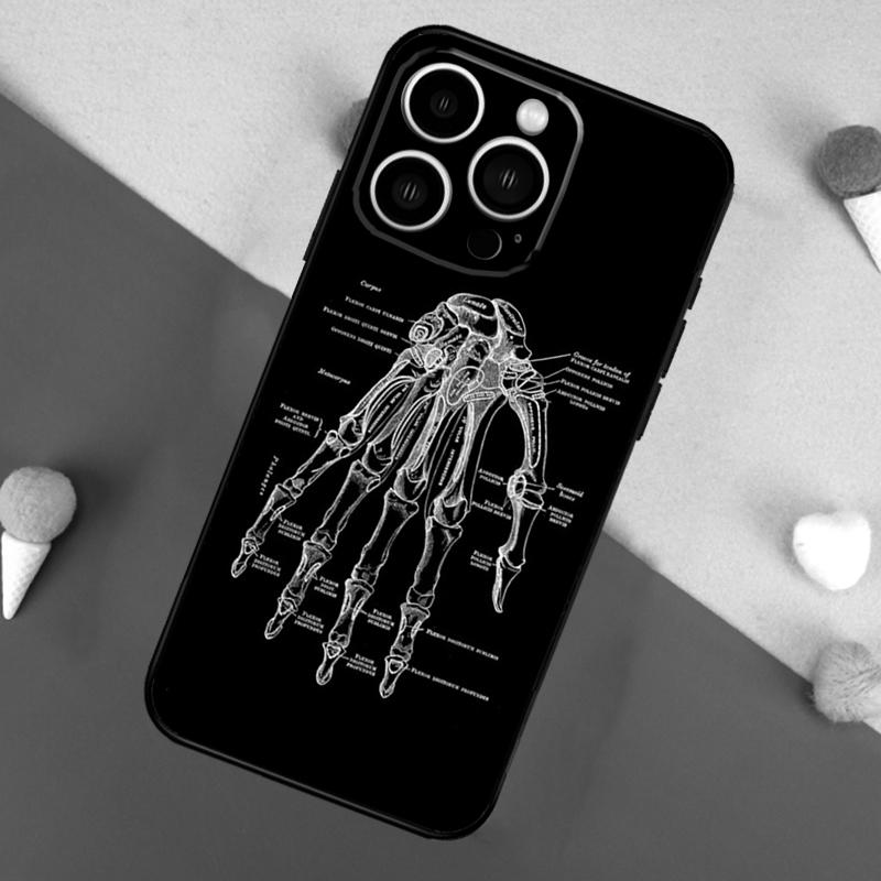 Medical Human Organs Brain Phone Case For iPhone 16 15 13 12 11 14 Pro Max Mini X XR XS MAX 14 Plus Cover