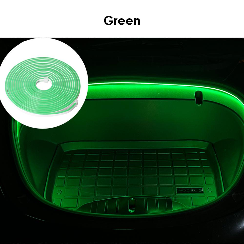 VJOYCAR Frunk Brighten LED Strip Modified Lighting for Tesla Model 3 Y S X 2018~2026 Waterproof Flexible Front Frunk Light