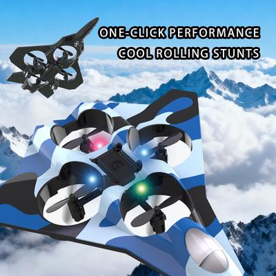 CZ36 Foam Quadcopter Remote Control Aircraft Drone Hovering Flight Fighter Fixed Height Rolling Stunt Toys Fall Resistant Kids