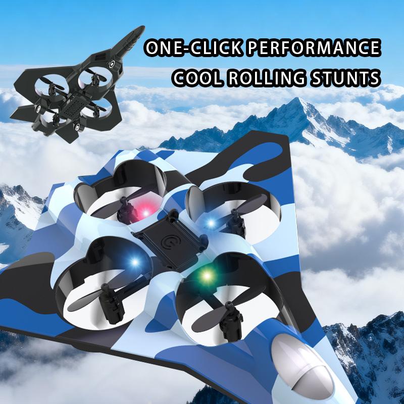 CZ36 Foam Quadcopter Remote Control Aircraft Drone Hovering Flight Fighter Fixed Height Rolling Stunt Toys Fall Resistant Kids