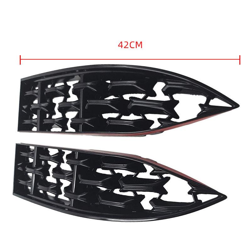 Grill dolnego zderzaka przedniego, listwa ozdobna, osłona do Mazda CX5 CX-5 2022, dekoracja środkowej siatki dolnego zderzaka przedniego