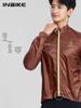 INBIKE Men's Lightweight Windproof Cycling Jacket for Autumn/Winter - Breathable, Portable Long Sleeve Windbreaker