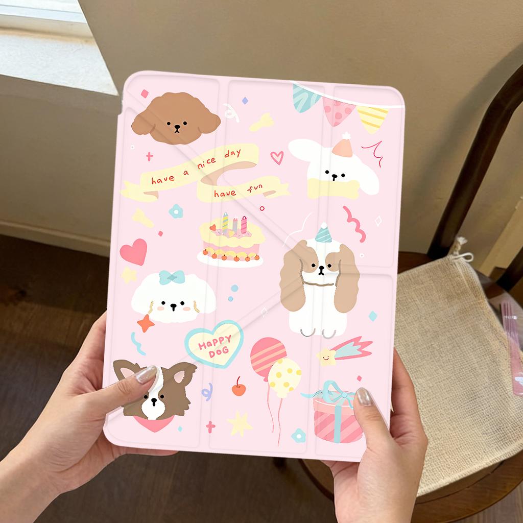 Y Fold Tablet Case For iPad10.2 7/8/9th SamsungS7 11 iPad 11th 2025 SamsungS9 S10 Plus 12.4 iPad 4/5th 10.9 Huawei 11 2021-2023