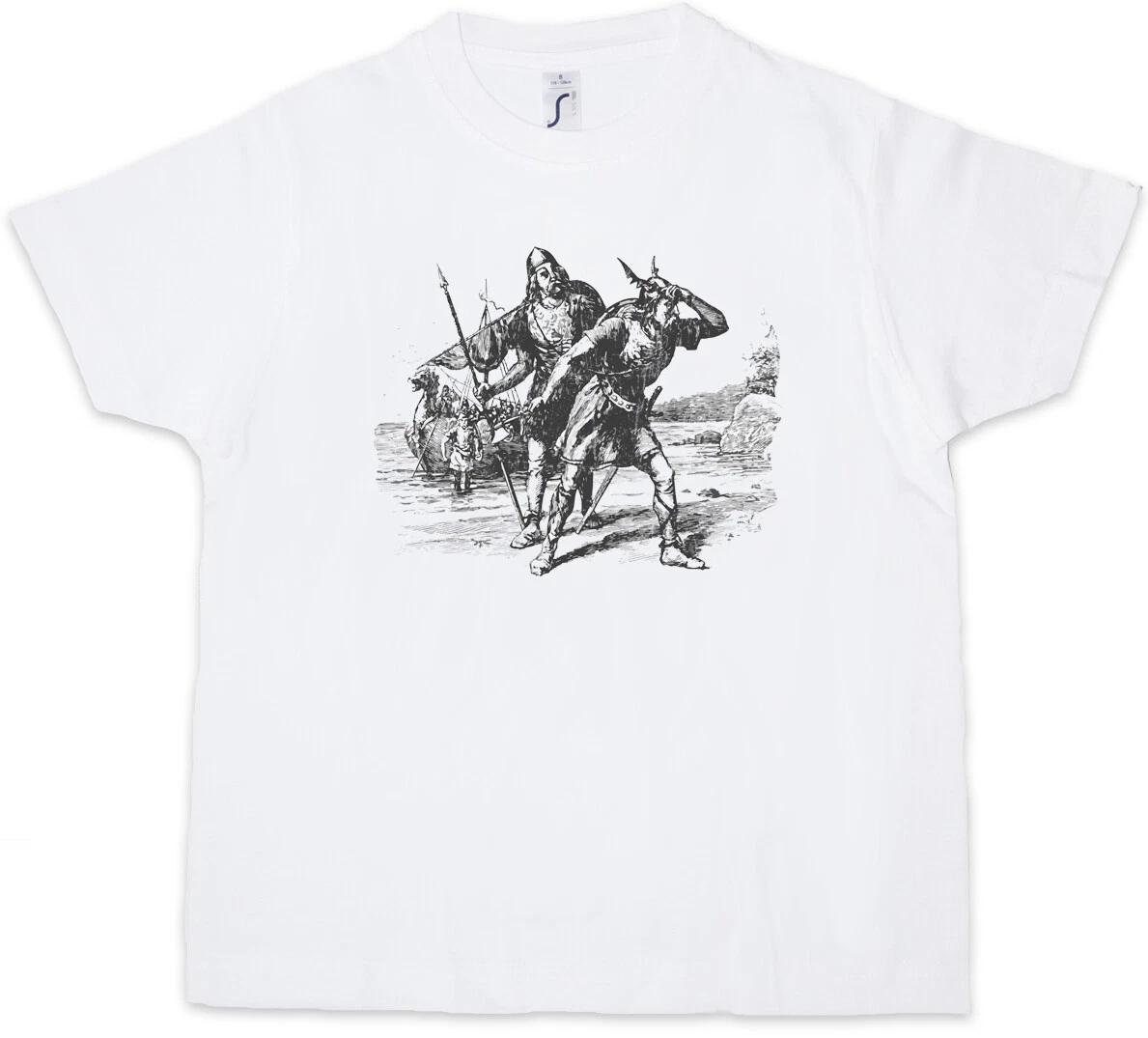NORSEMEN I Kids Boys T-Shirt Vikings Viking Expedition Valhalla Thor Runes- 110
