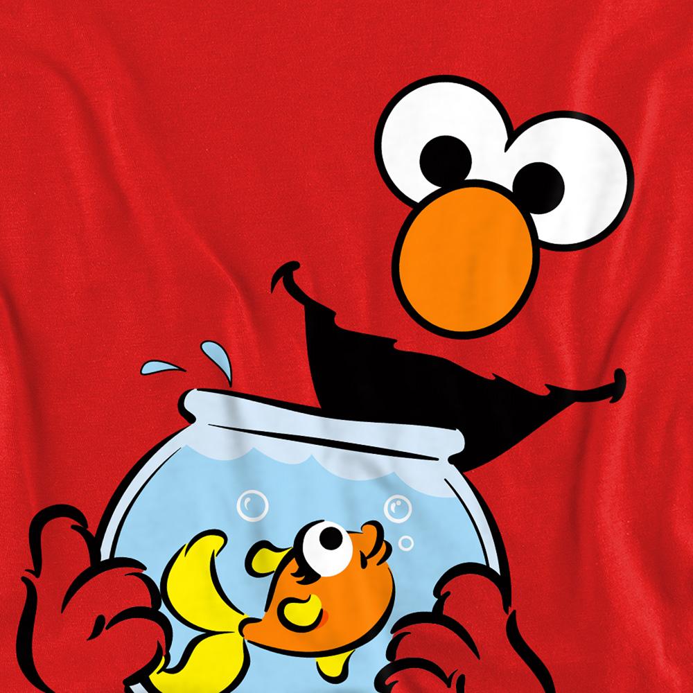 Sesame Street Unisex Adult Elmo & Dorothy Face Sweatshirt