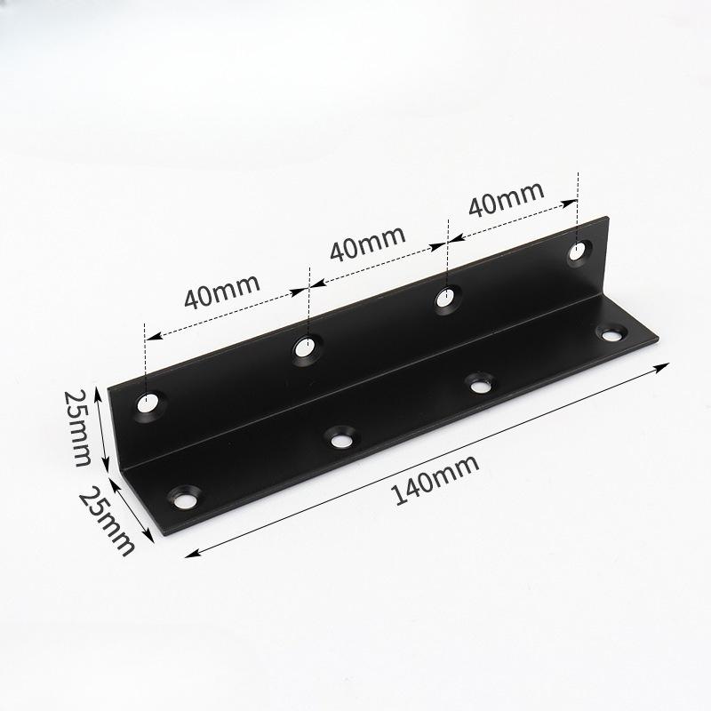 6Pcs Heavy Duty Stainless Steel Furniture Fixer L Shape Corner Brace Right Angle Bracket for Tabletop Desktop Shelving