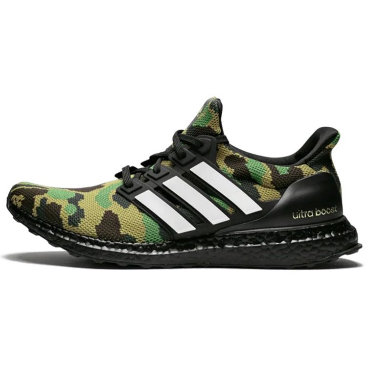 

Мужские кроссовки adidas A Bathing Ape x UltraBoost 4.0 Green Camo Black Cloud-White Core-Black F35097