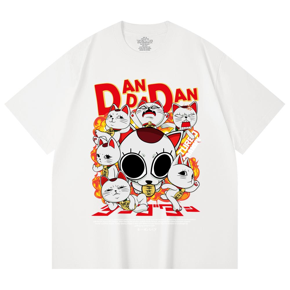 230 Gsm 100% Cotton Dandadan V12 Turbo Granny Print Unisex Heavy Cotton T Shirt
