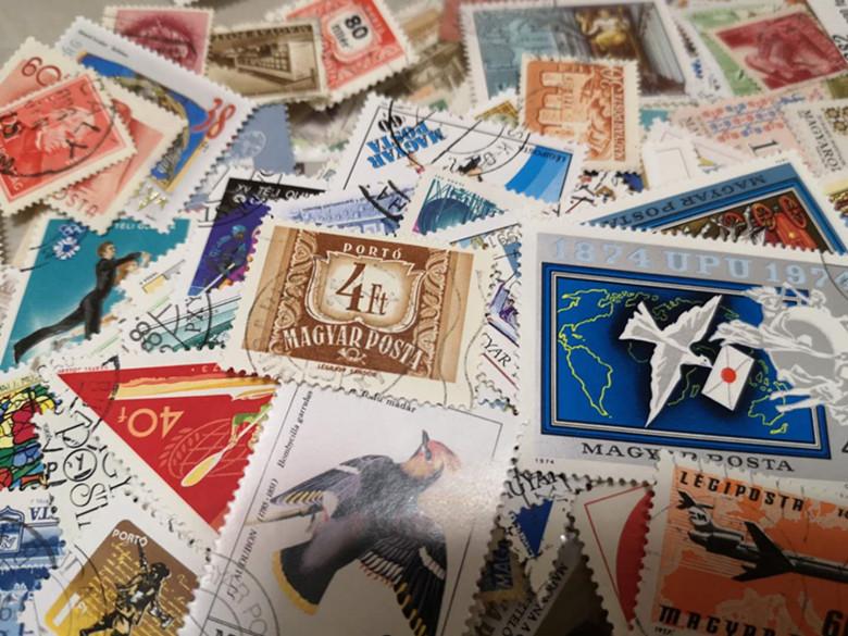 Hungary 100 Different Real Used Post Stamps Postage Datestamped Europe Collectible Postage Stamps Material For Scrapbooking