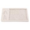 Silicone Mold Safe Elastic Grey Leaves Bamboo Design Tear Resistant Easy Demoulding DIY Baking Mold