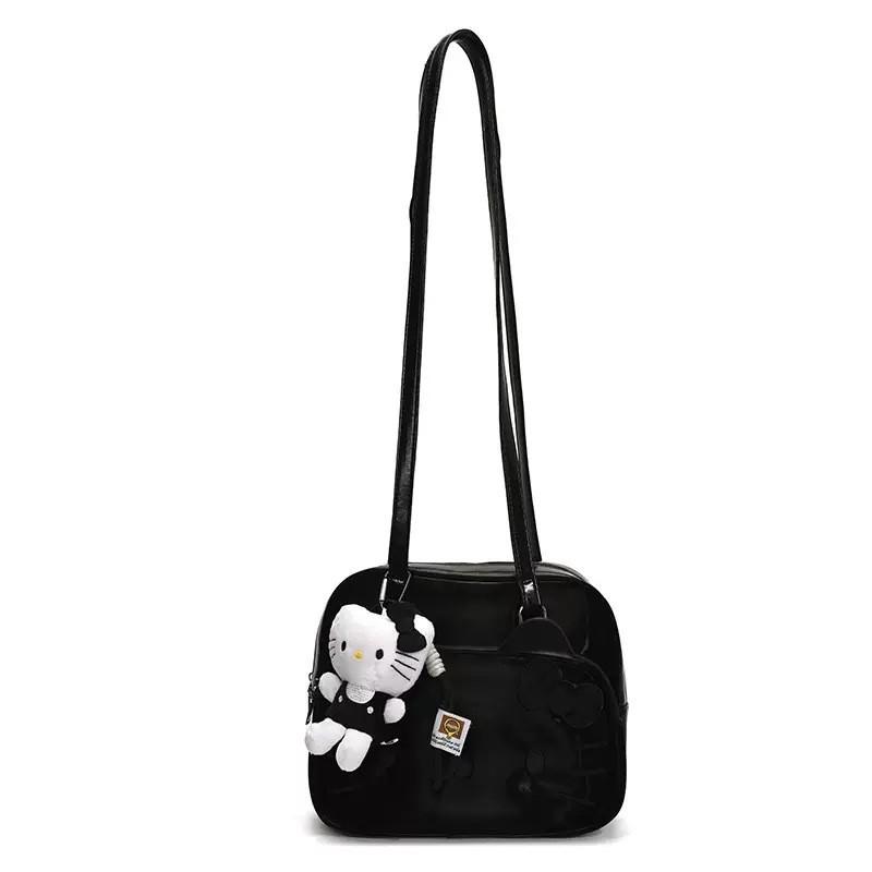 

Printed Crossbody Bag Anime Peripheral Outdoor Cartoon Shoulder Bag чёрный