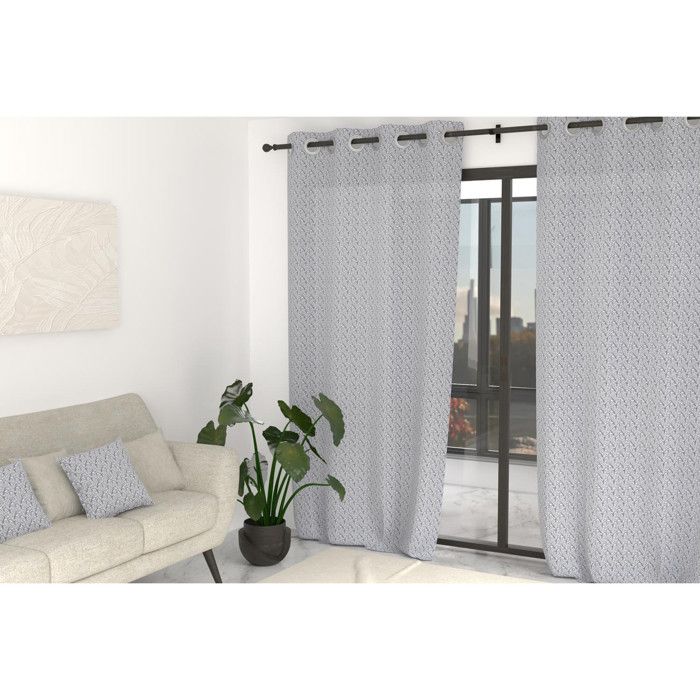 Rideau à oeillets 135x250 cm OPHELIA, par Soleil d'Ocre