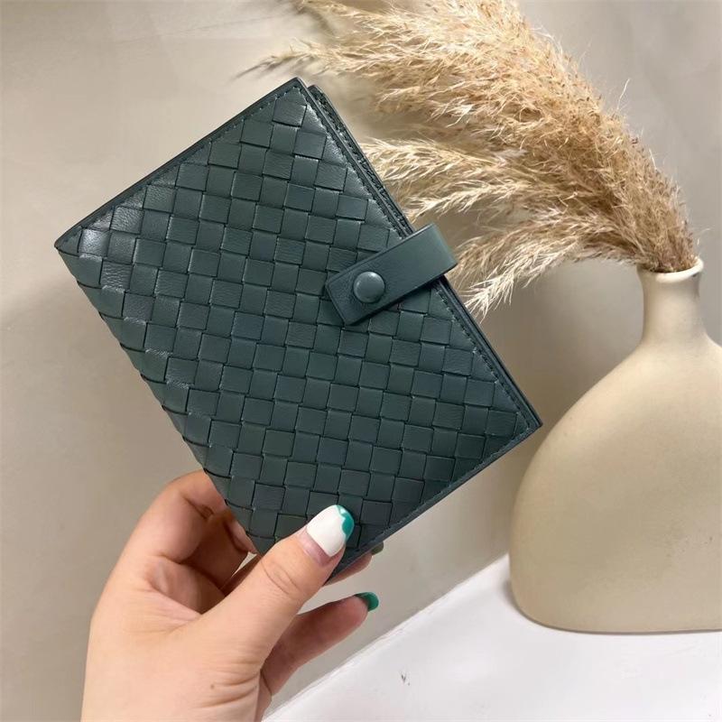 Neue koreanische Version der Damen Geldbörse mittel und lang Mode Clutch Tasche Lammleder gewebte Geldbörse Kartenhalter Großhandel