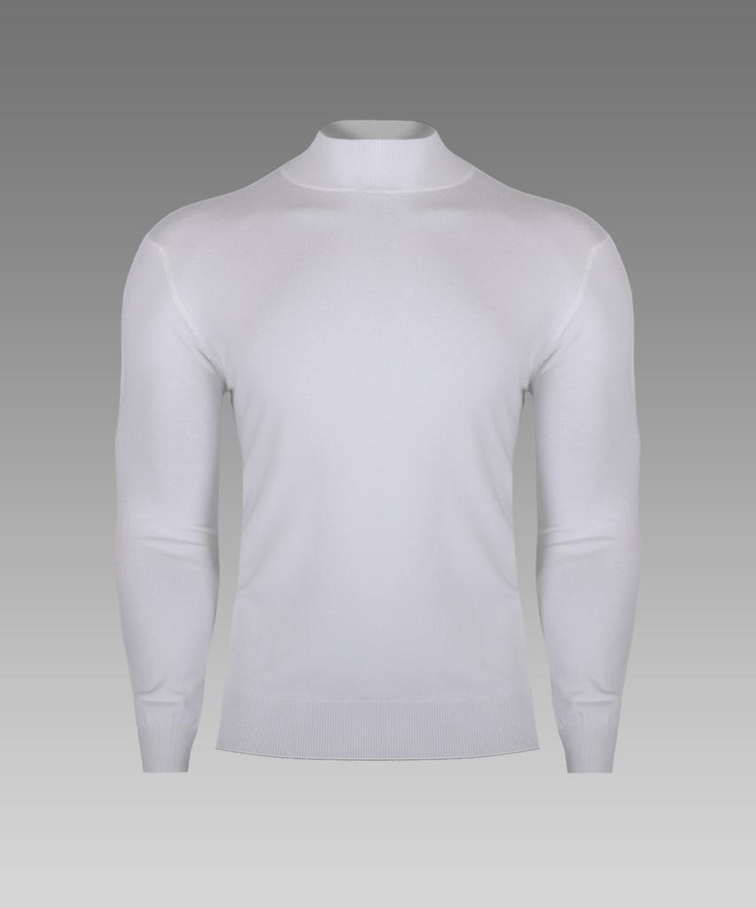 Bestfit 2-Pack Soft Muscle Fit Mock Neck Long Sleeve Knit