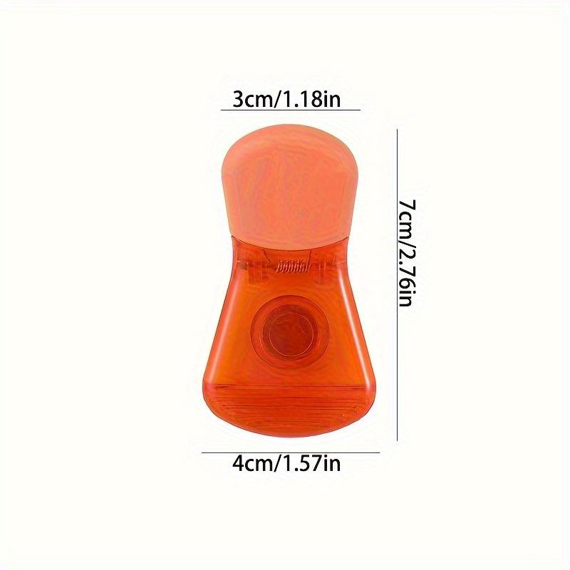 6 Pack Strong Magnetic Potato Chip Bag Clips, Non-Slip Plastic Sealing Clips, Suitable for Kitchen, Home and Office Food