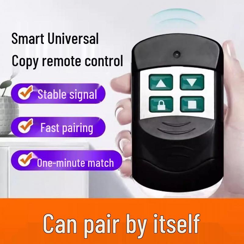 Super Strong 433MHz Metal Copy Remote for Roller Shutter and Garage Doors